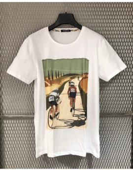 T-shirt Street22 col. bianco