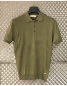 Polo in filo Gianni Lupo col.green