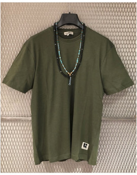 T-shirt U.R. basic col. verde